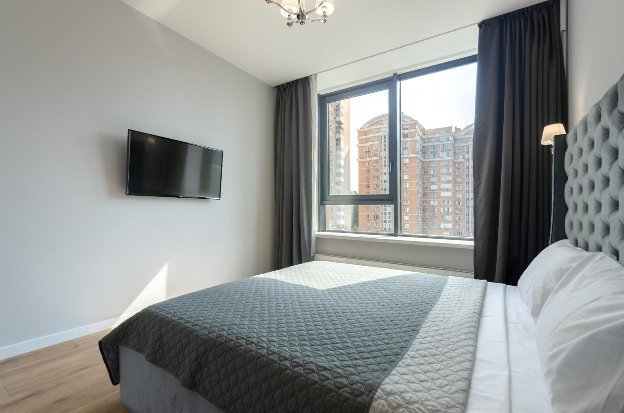 Petrovdom Apartment 77-94-59 In Rc Tetris Hall, Dilova Street 1-2 Kiev Exterior foto